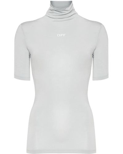 Off-White c/o Virgil Abloh Logo-print T-shirt - White