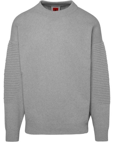 Ferrari Wool Pullover - Gray