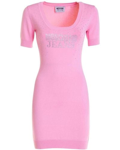 Moschino Midi Dress - Pink