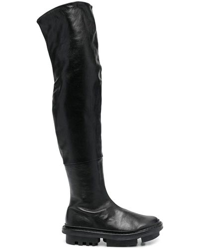 Trippen Stage Boots With Side Zip - Black