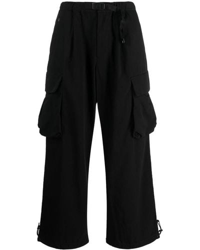 F/CE Nylon Cargo Trousers - Black