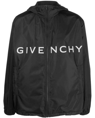 Givenchy Logo-print Windbreaker - Black