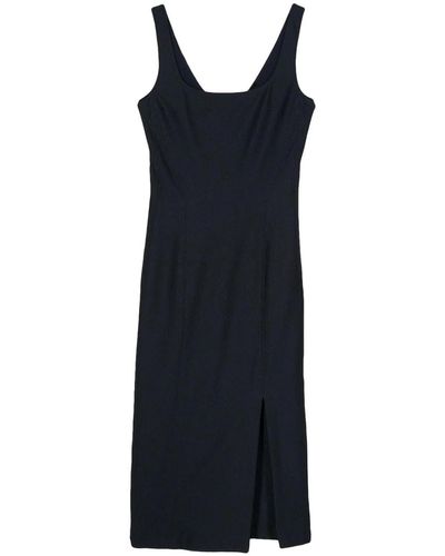 Seventy Sleeveless Longuette Dress - Black