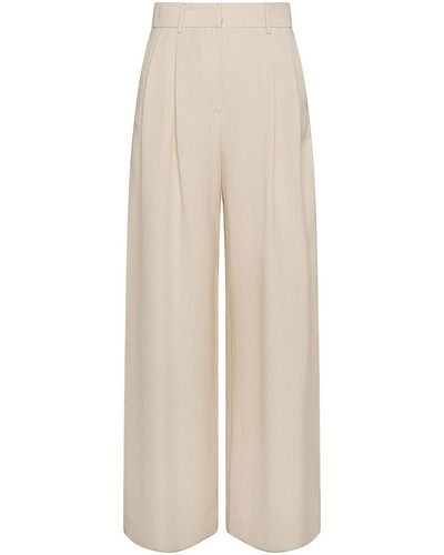 Antonelli Linen Trousers - White