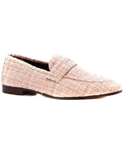 Bougeotte Leather Loafers - Pink