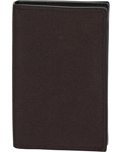 Valextra Card Case - Black