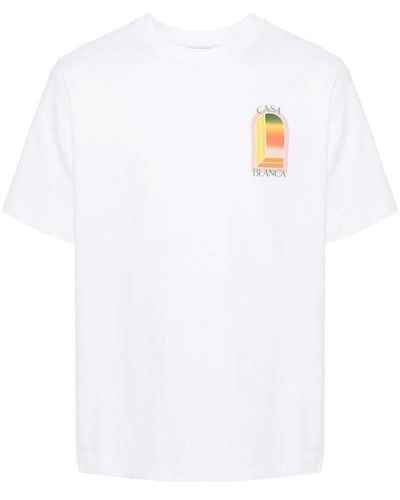 Casablancabrand T-shirt With Print - White