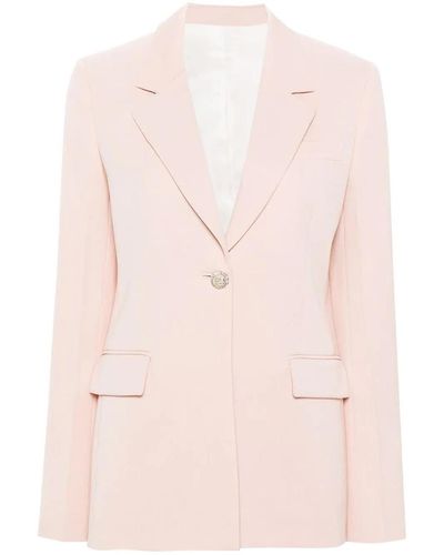 Lanvin Single-breasted Tailored Jacket - Pink