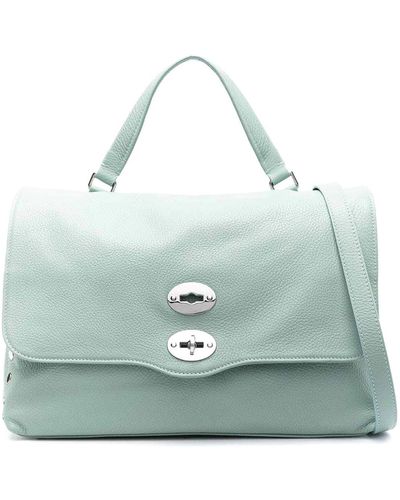 Zanellato Postina M Daily Leather Handbag - Green