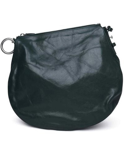 Burberry Leather Bag - Grey