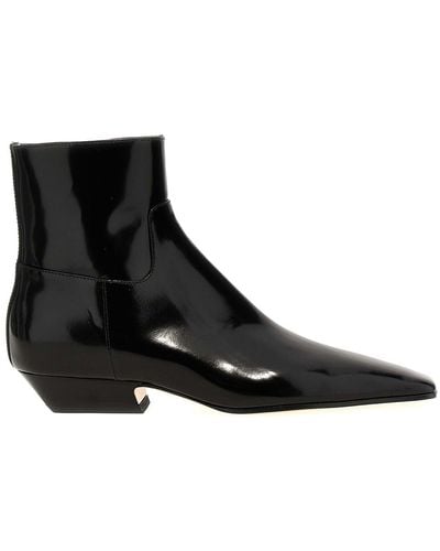 Khaite Marfa Ankle Boots - Black