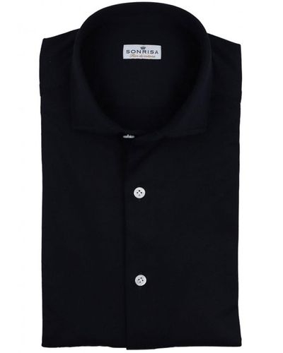 Sonrisa Cotton Shirt - Black