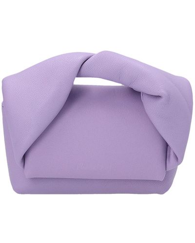 JW Anderson Twister Mini Handbag - Purple