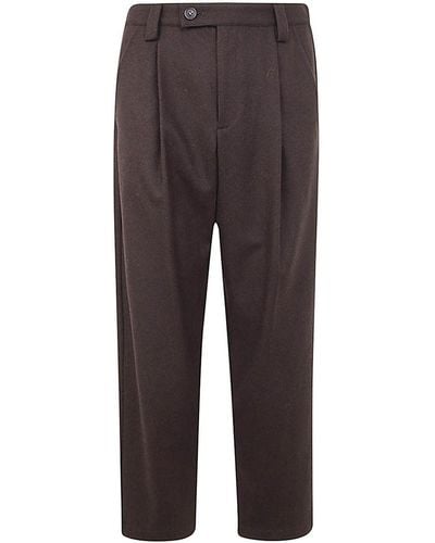 A.P.C. Wool Blend Trousers - Grey