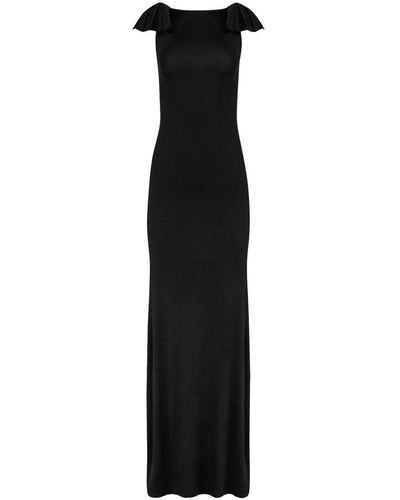 Nina Ricci Backless Dress - Black
