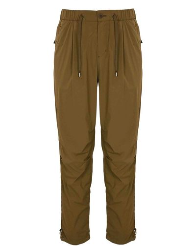 Herno Stretch Nylon Trousers - Green
