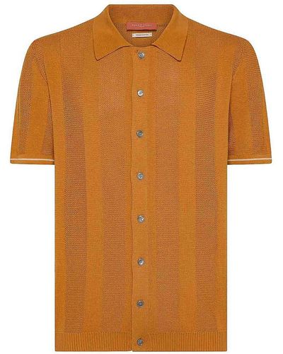 Daniele Fiesoli Cotton Polo - Orange