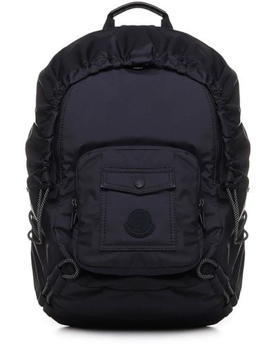 Moncler Makaio Backpack With Drawstring - Blue