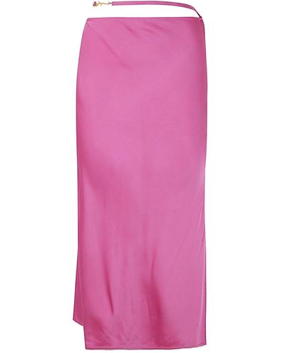 Jacquemus La Jupe Notte Skirt - Pink