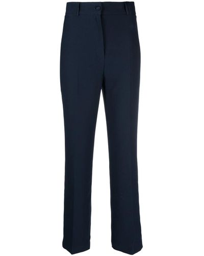 Hebe Studio The Classic Loulou Cady Trousers - Blue