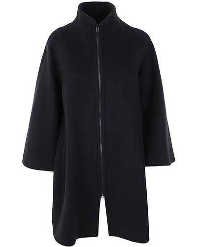 Gianluca Capannolo Vivien Coat With Zip - Blue