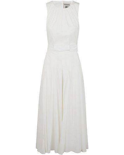 Semicouture Eva Dress - White