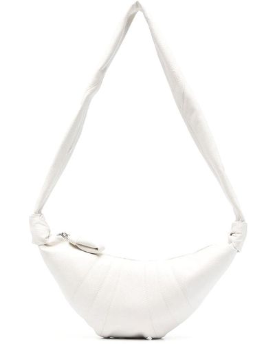 Lemaire Small Croissant Bag - White