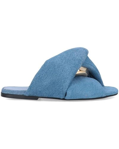 JW Anderson Sliders Sandals - Blue