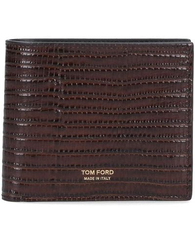 Tom Ford Bi-fold Wallet - Brown