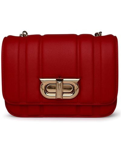 Ferragamo Leather Bag - Red