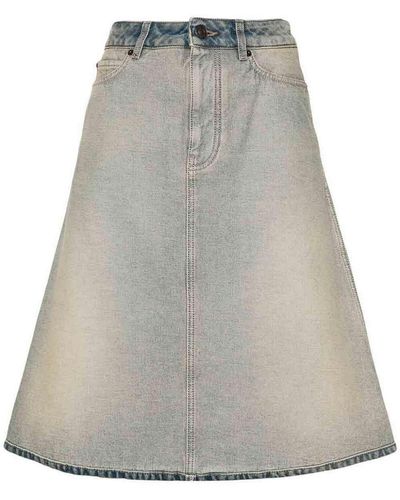 Balenciaga Inside-out Skirt - Grey