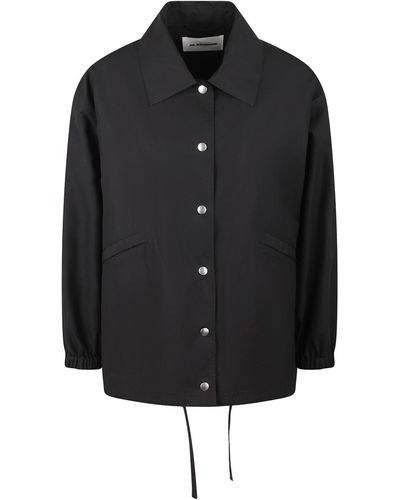 Jil Sander Printed Jacket - Black