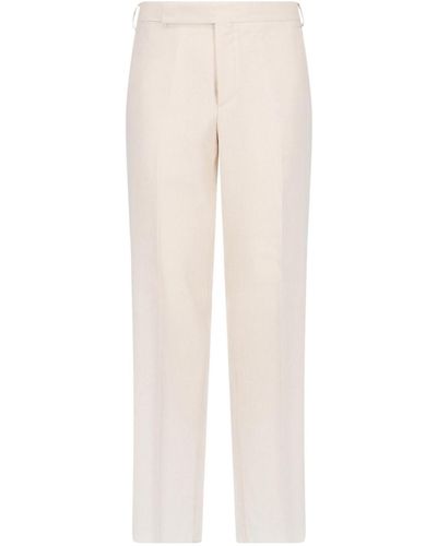 Lardini Tailored Trousers - White
