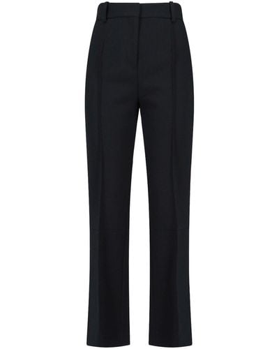 Victoria Beckham Tailored Trousers - Blue