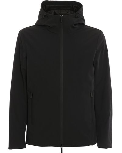 Woolrich Pacific Soft Shell Padded Jacket - Black