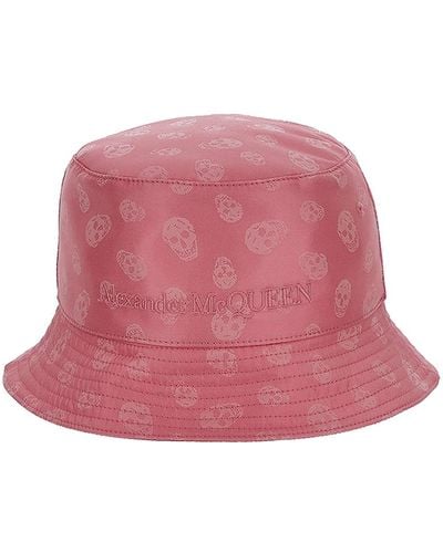 Alexander McQueen Bucket Hat - Pink