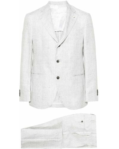 Luigi Bianchi Casual Suit - White