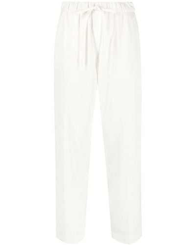 MM6 by Maison Martin Margiela Tailored Trousers - White