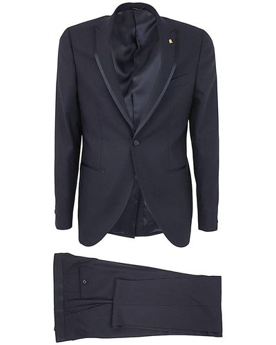 Sartoria Latorre Piping Suit - Blue