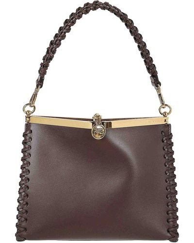 Etro Leather Bag - Brown
