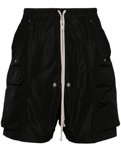Rick Owens Cargobela Knee-length Shorts - Black