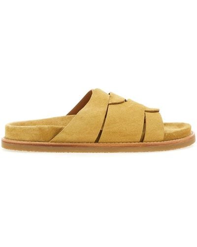 Buttero Slipping Sandal - Yellow