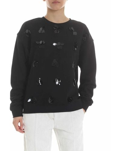 McQ Decorated Sweatshirt In - Black