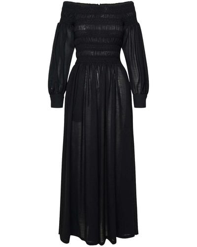 Max Mara Virgin Wool Dress - Black