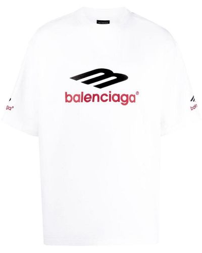balenciaga tshirt white