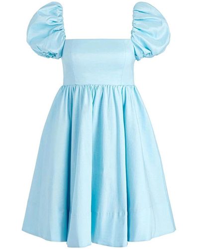 Alice + Olivia Sharilyn Mini Dress - Blue
