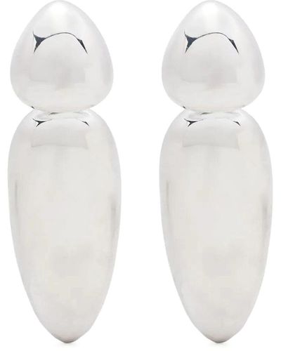 Monies Earrings - White