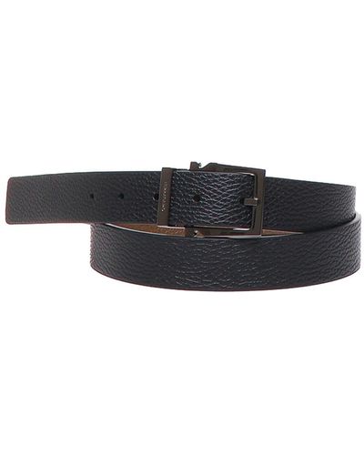 Ferragamo Leather Belt - White