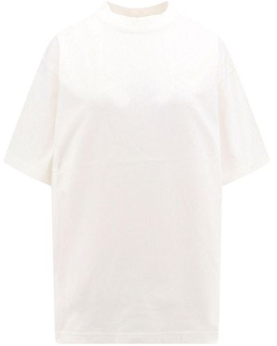 Balenciaga Hand-drawn Cotton T-shirt - White