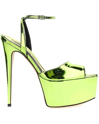 Alexandre Vauthier Jaki Sandals - Green